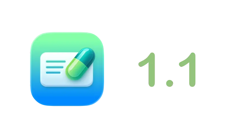 What's New in MyAidKit 1.1