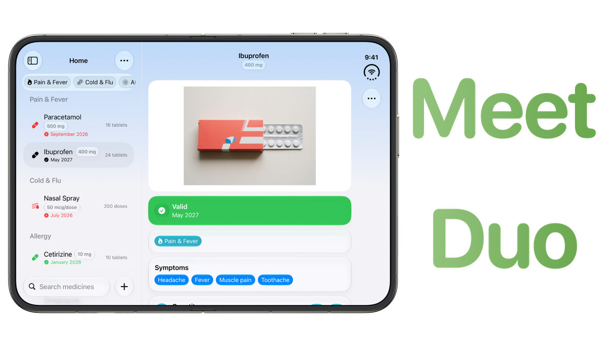 MyAidKit 1.2 – Meet iPhone Duo!