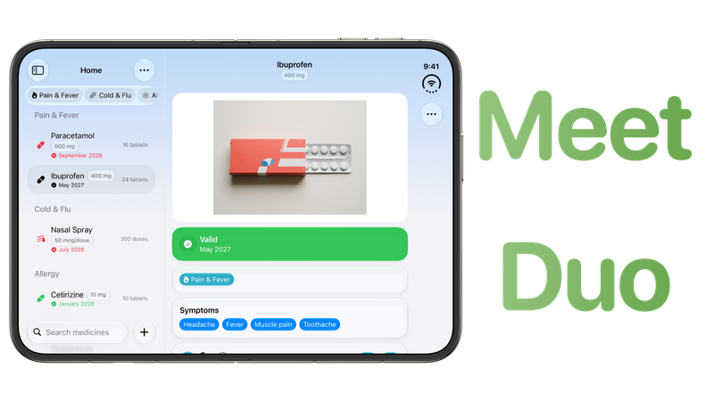 MyAidKit 1.2 – Meet iPhone Duo!