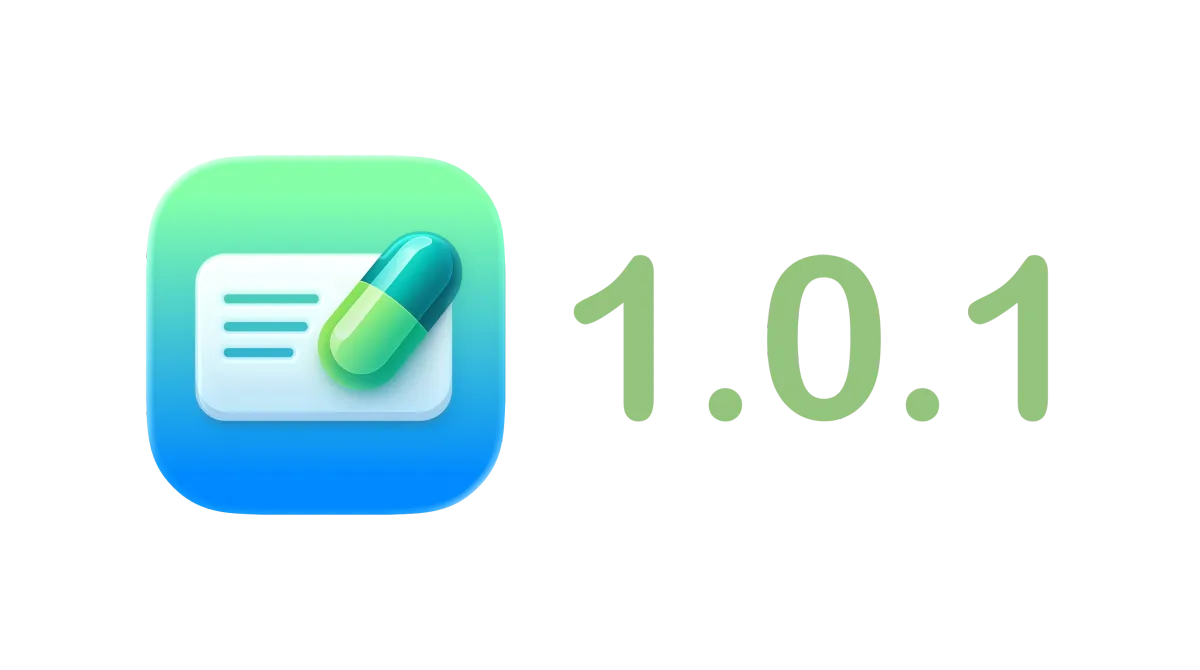 What's New in MyAidKit 1.0.1